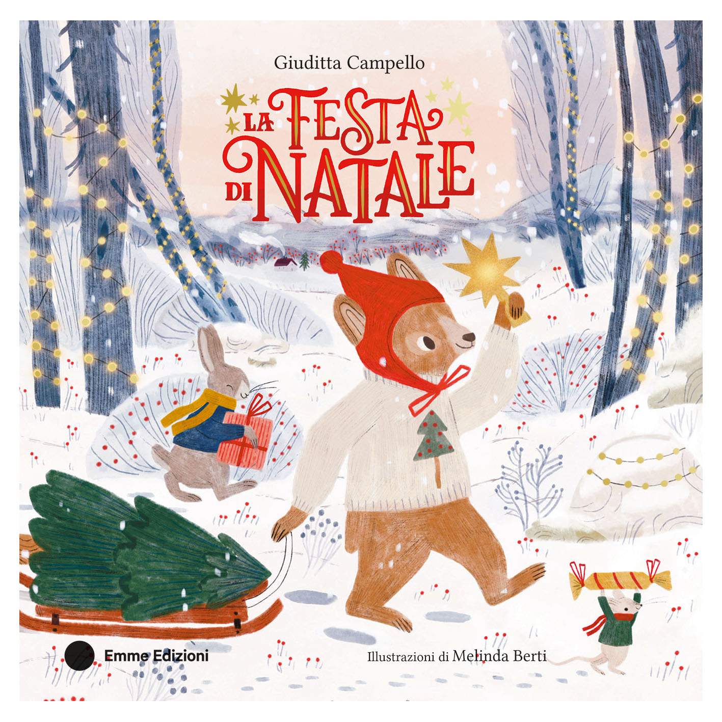 Emme Edizioni La festa di Natale libro bambini 3 anni rime