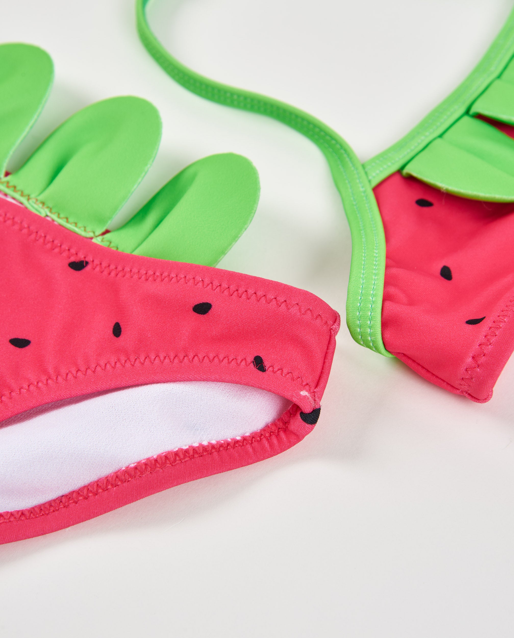 Tuc Tuc bikini bambina rosso fragola