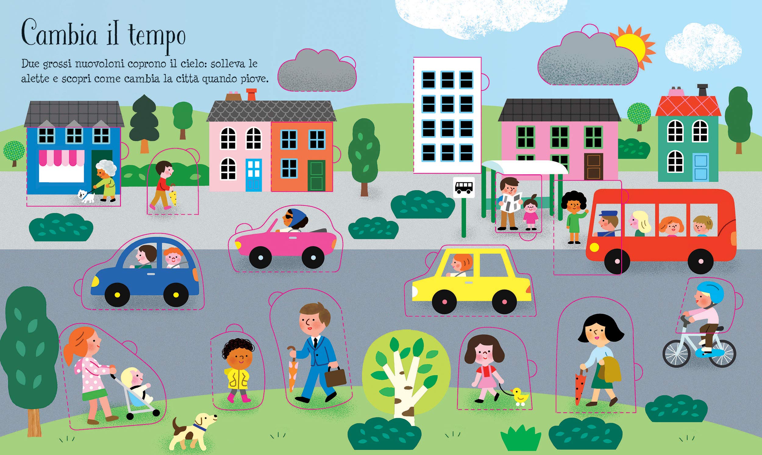 Usborne Il tempo e le stagioni libro con alette