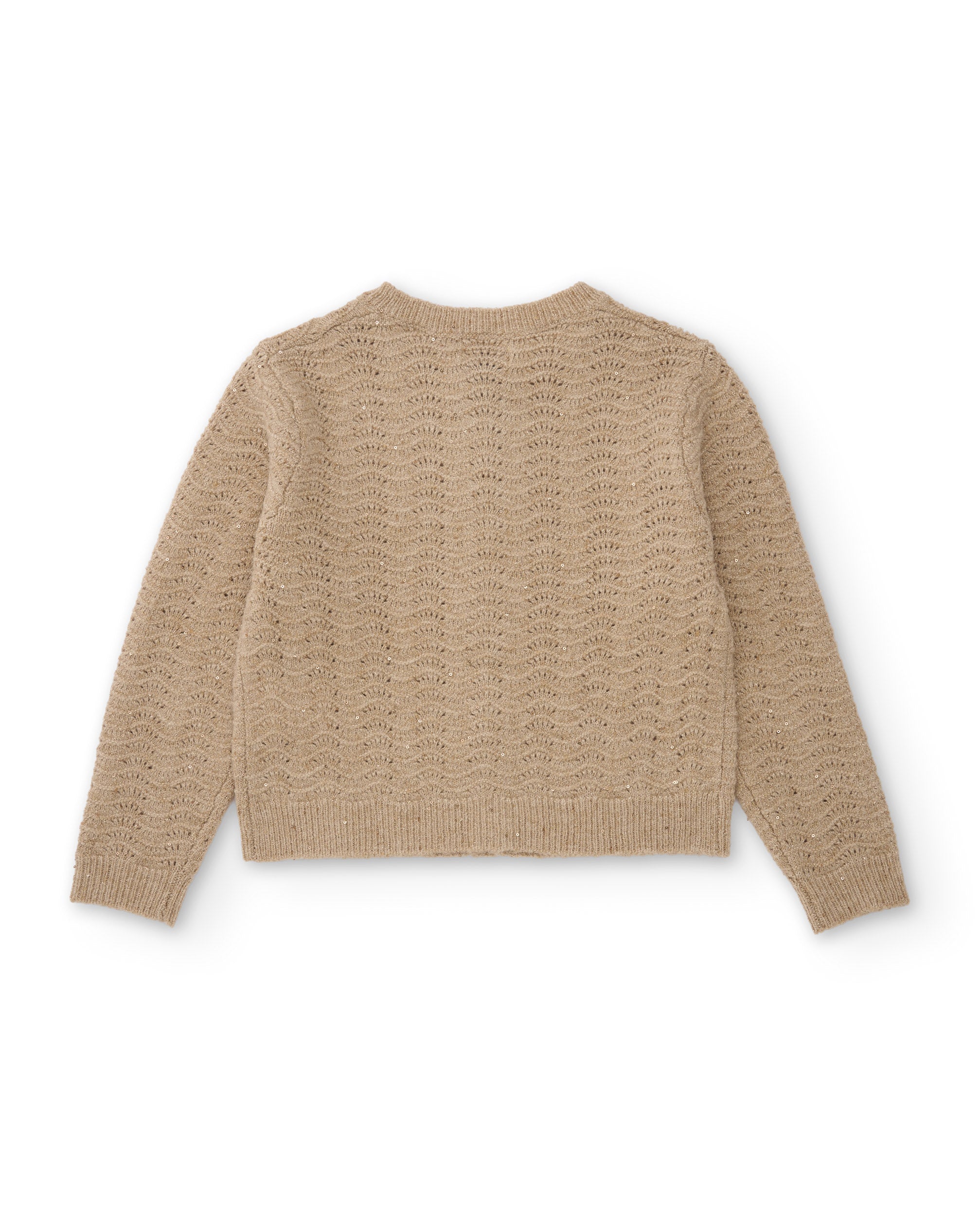 Tuc Tuc Lake House cardigan bambina beige bottoni