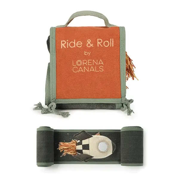 Lorena Canals Ride & Roll Milkyway gioco in tessuto