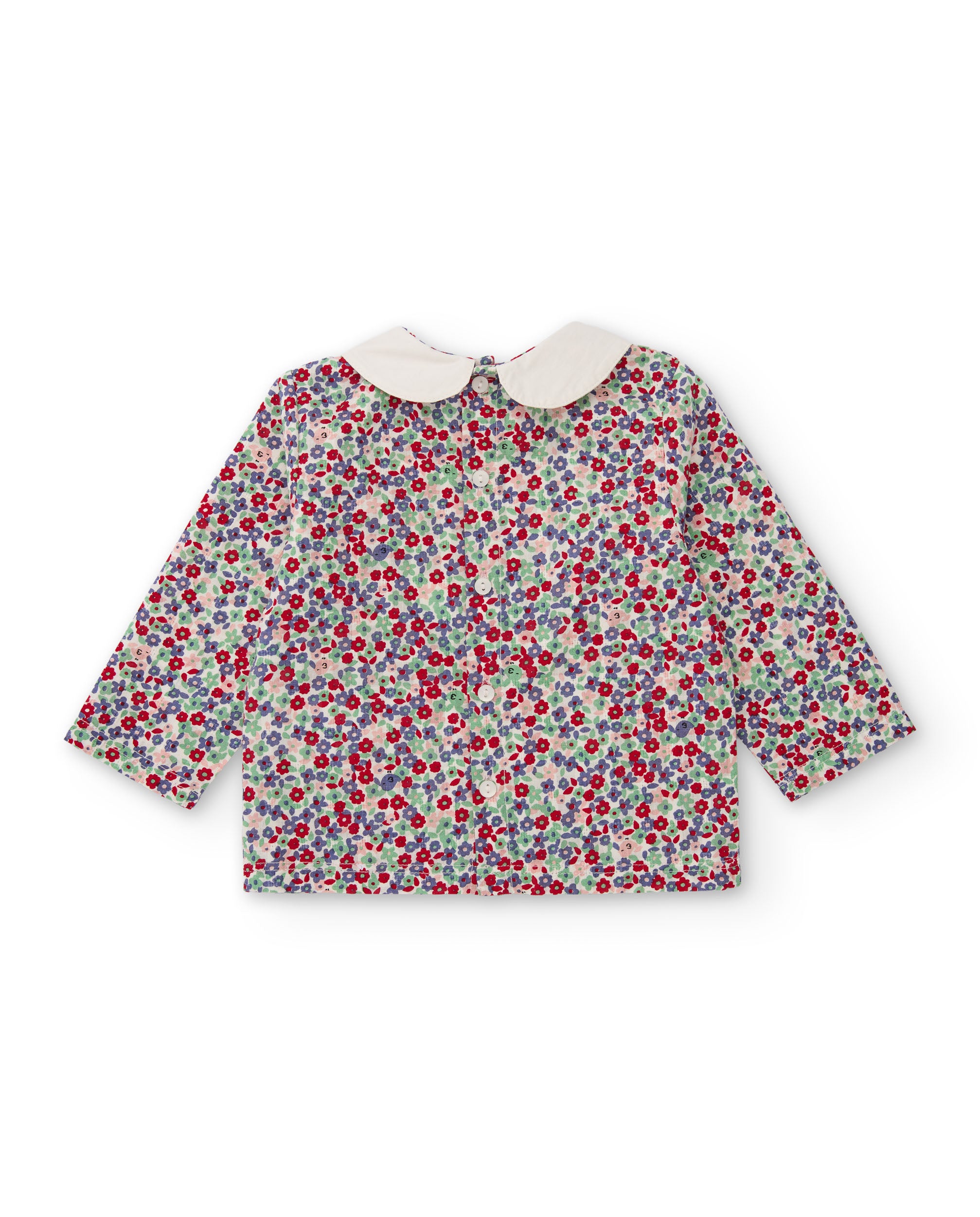 Tuc Tuc completo neonata fiori con leggings