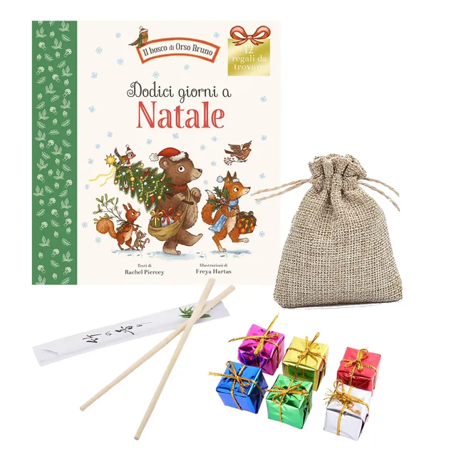 Emme Dodici giorni a Natale mini playset libro 12 regali