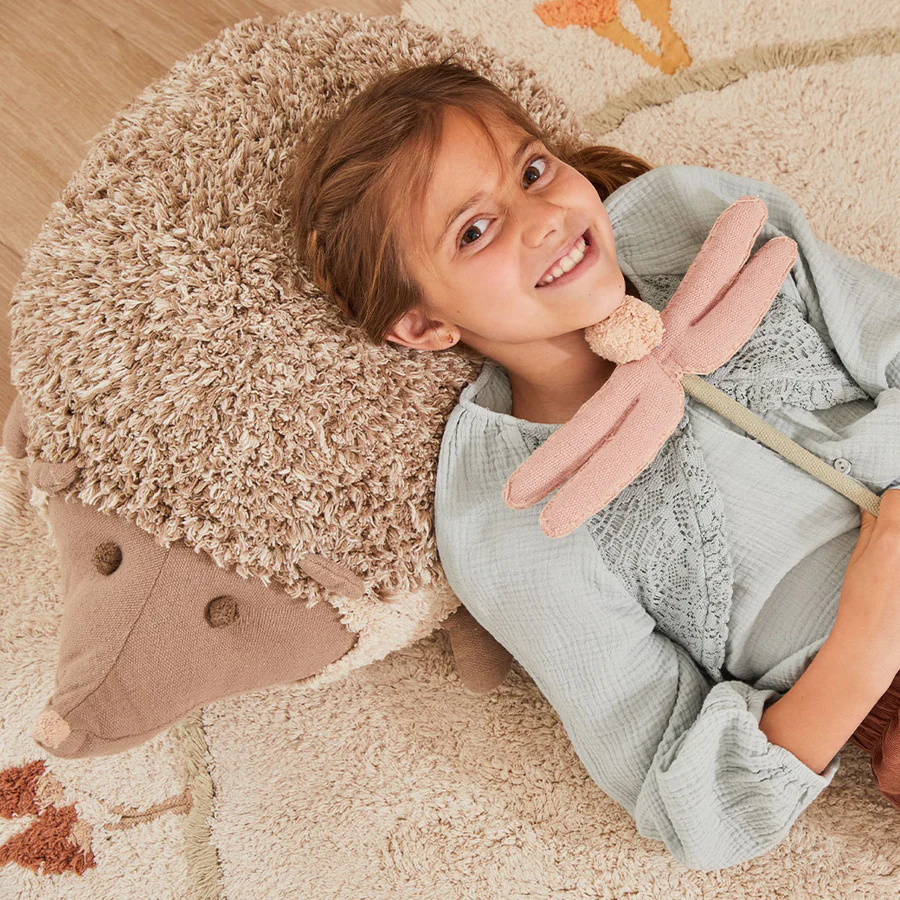 Lorena Canals Mushrooms Riccio pouf cuscino 50x65 cm