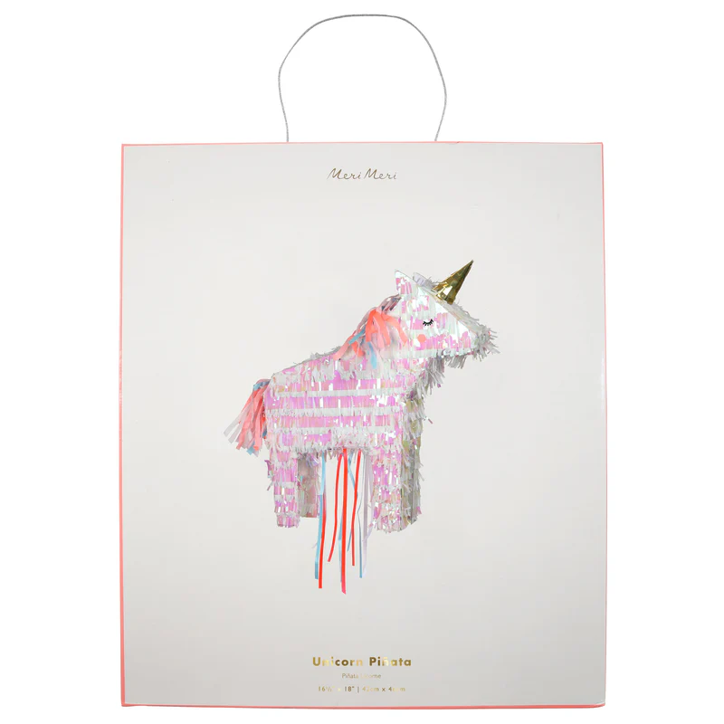 Meri Meri Unicorno pignatta nastri 419x457 mm