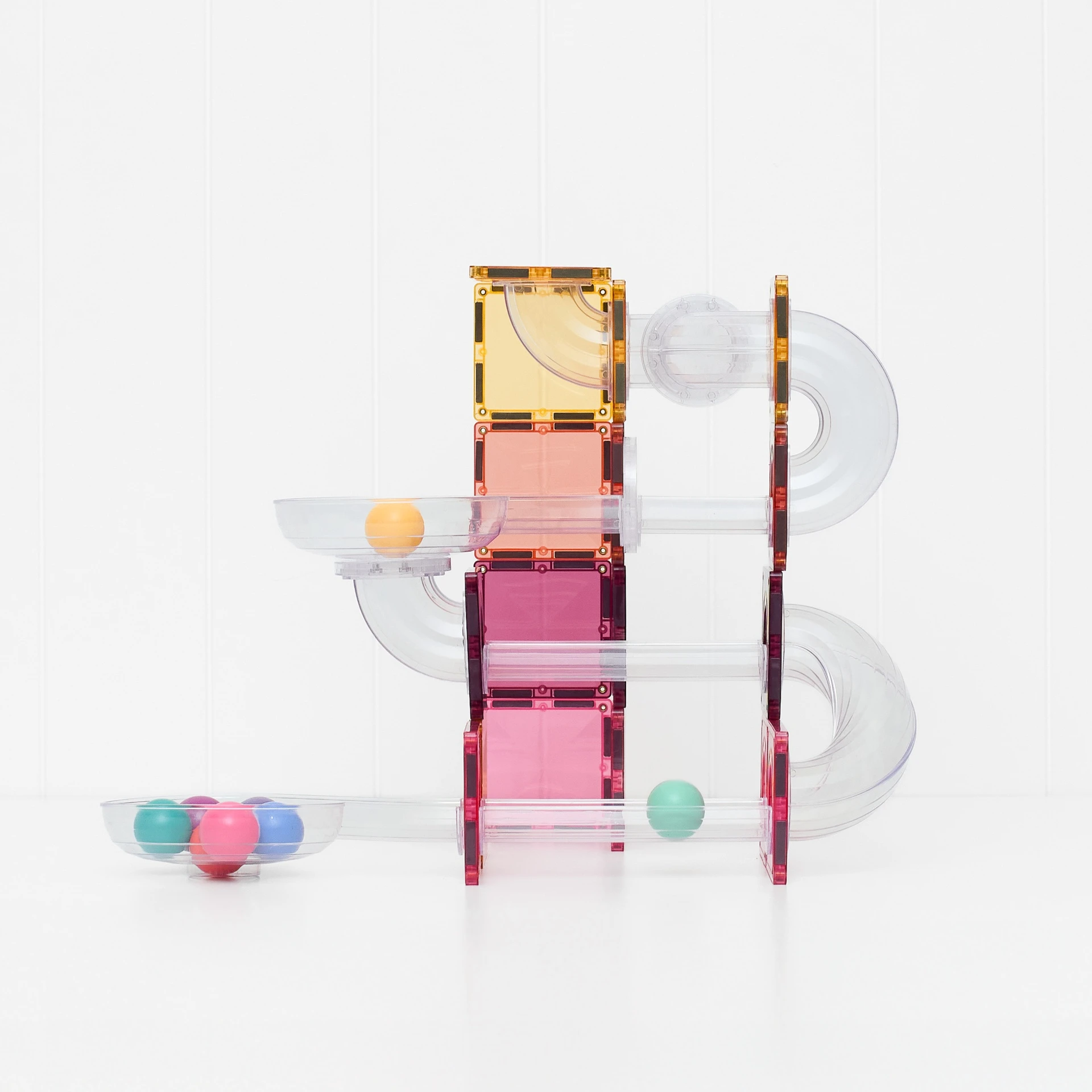 Connetix Pastel Ball Run Pack costruzioni magnetiche 114pz