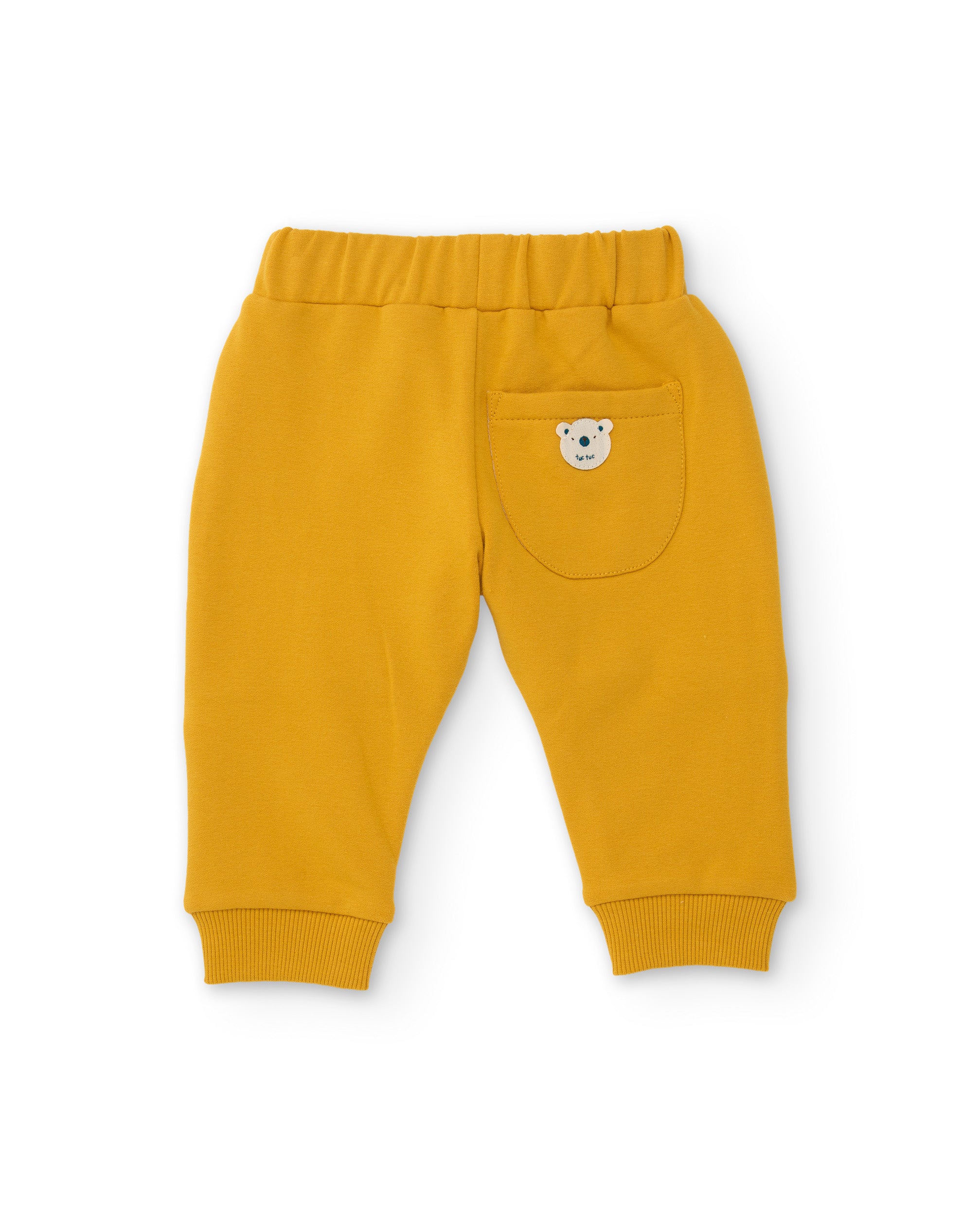Tuc Tuc Sweet Teddy Bear tuta neonato senape 2 pezzi
