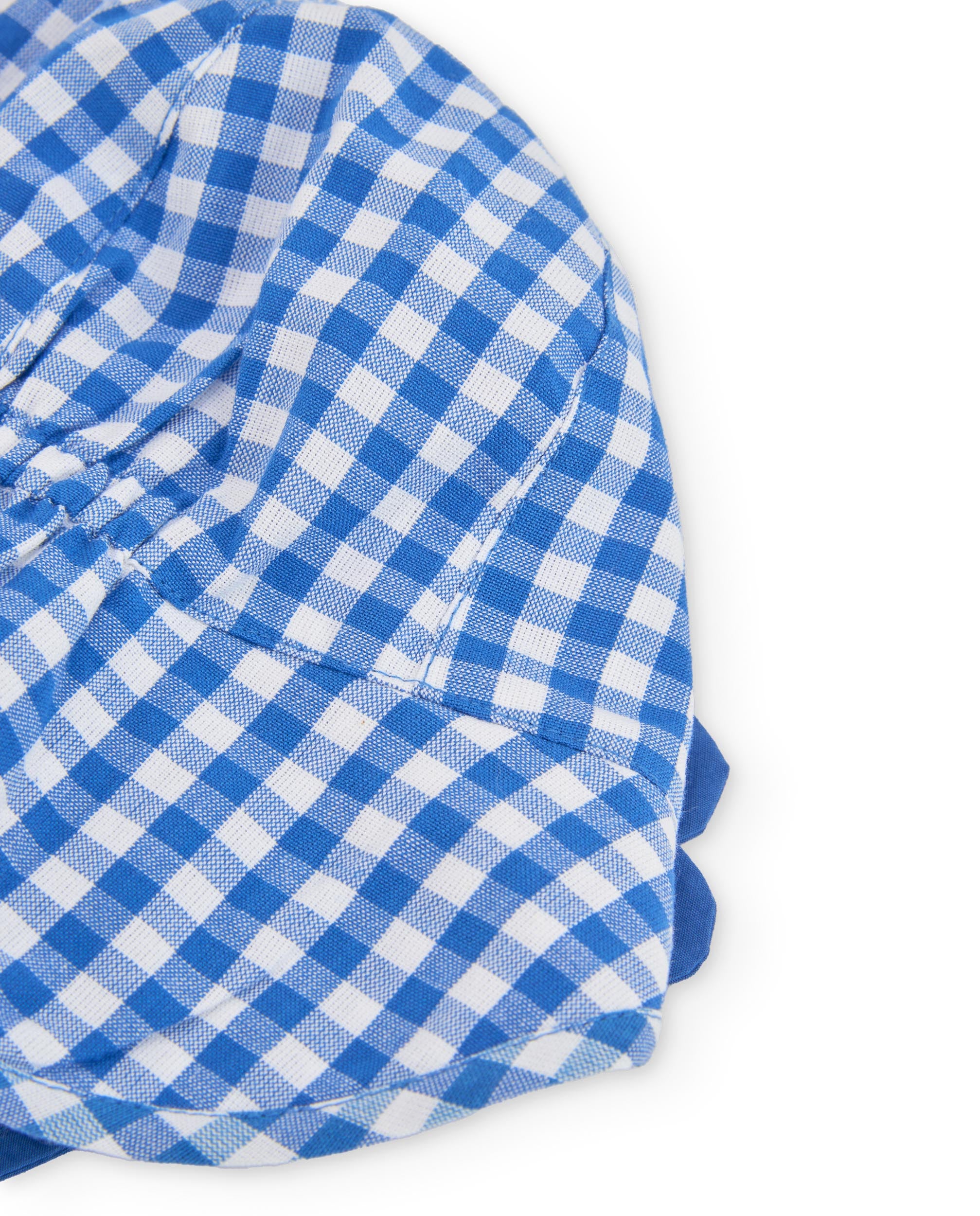 Tuc Tuc Cappello Bimbo Blu Sole con Lacci