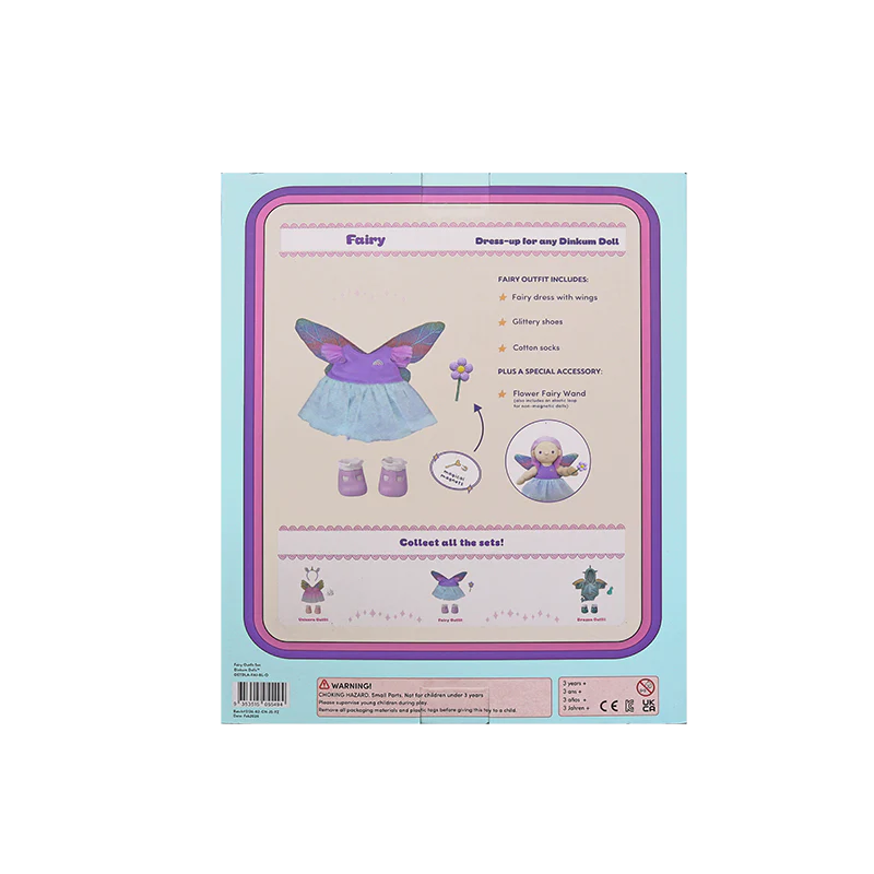 OlliElla Dinkum Dolls Fairy Outfit set vestito da fata