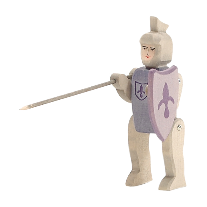 Ostheimer Cavaliere del Giglio figura in legno 11 cm