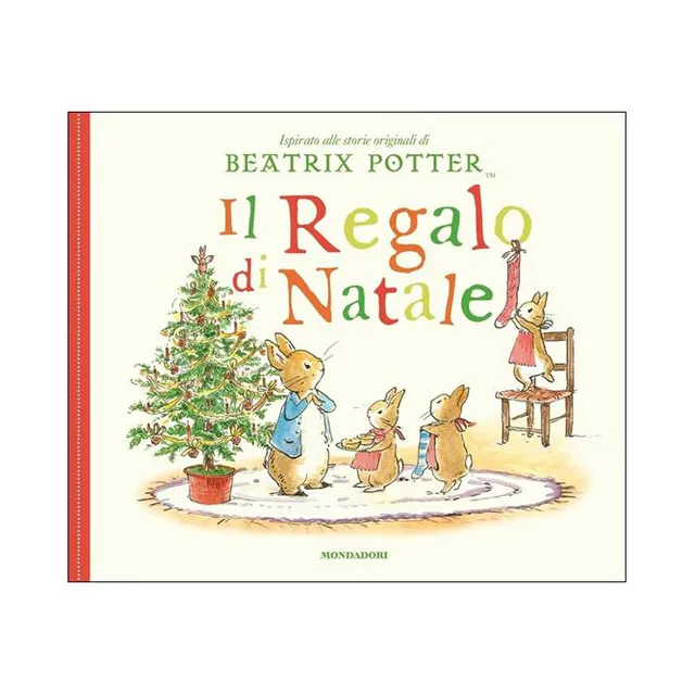Beatrix Potter Il Regalo di Natale libro cartonato Peter Coniglio