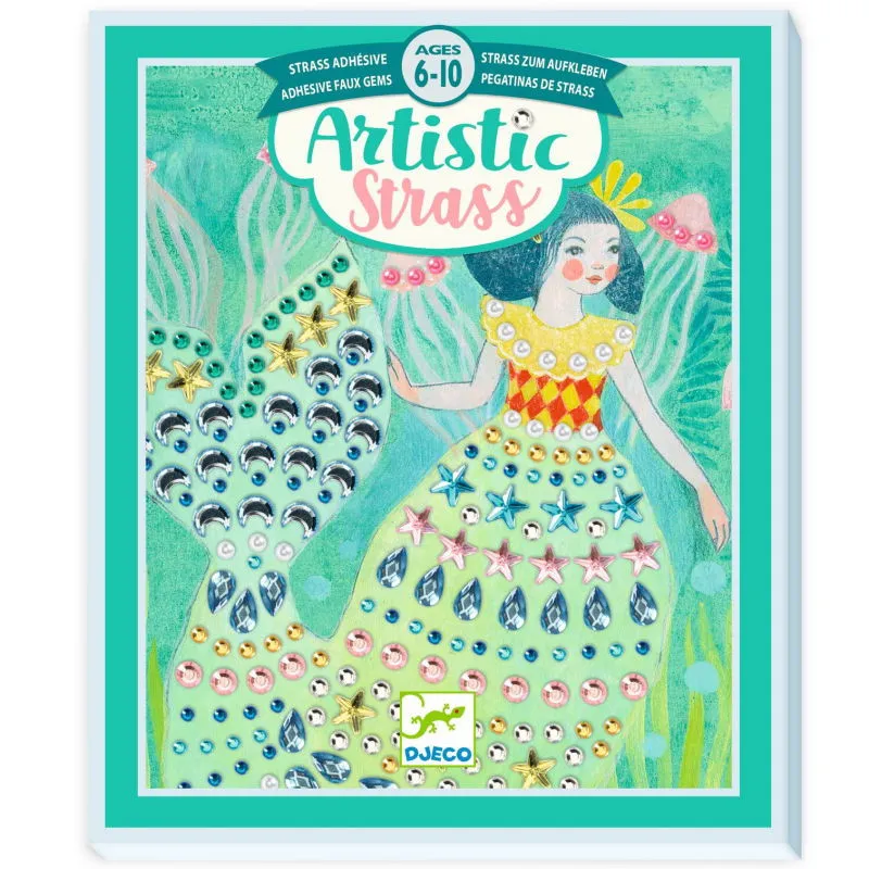 Djeco Watery Waves set artistico mosaico 4 quadri