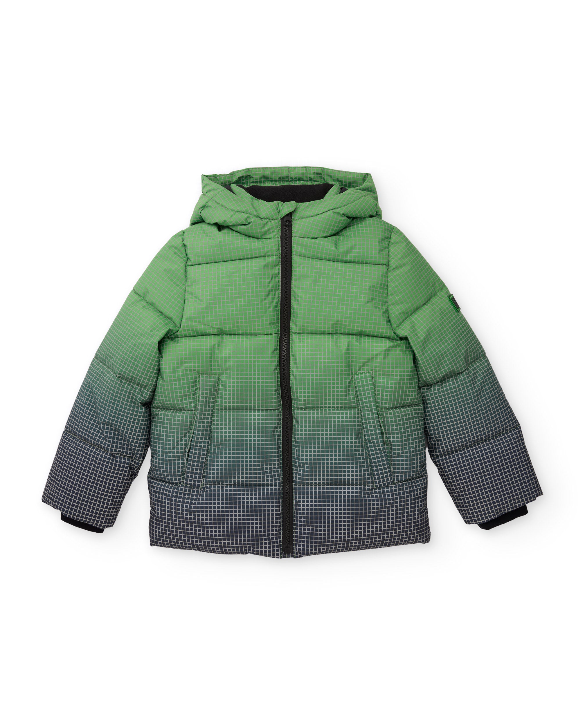 Tuc Tuc Cyber Pixel Mode piumino bambino verde geometrico