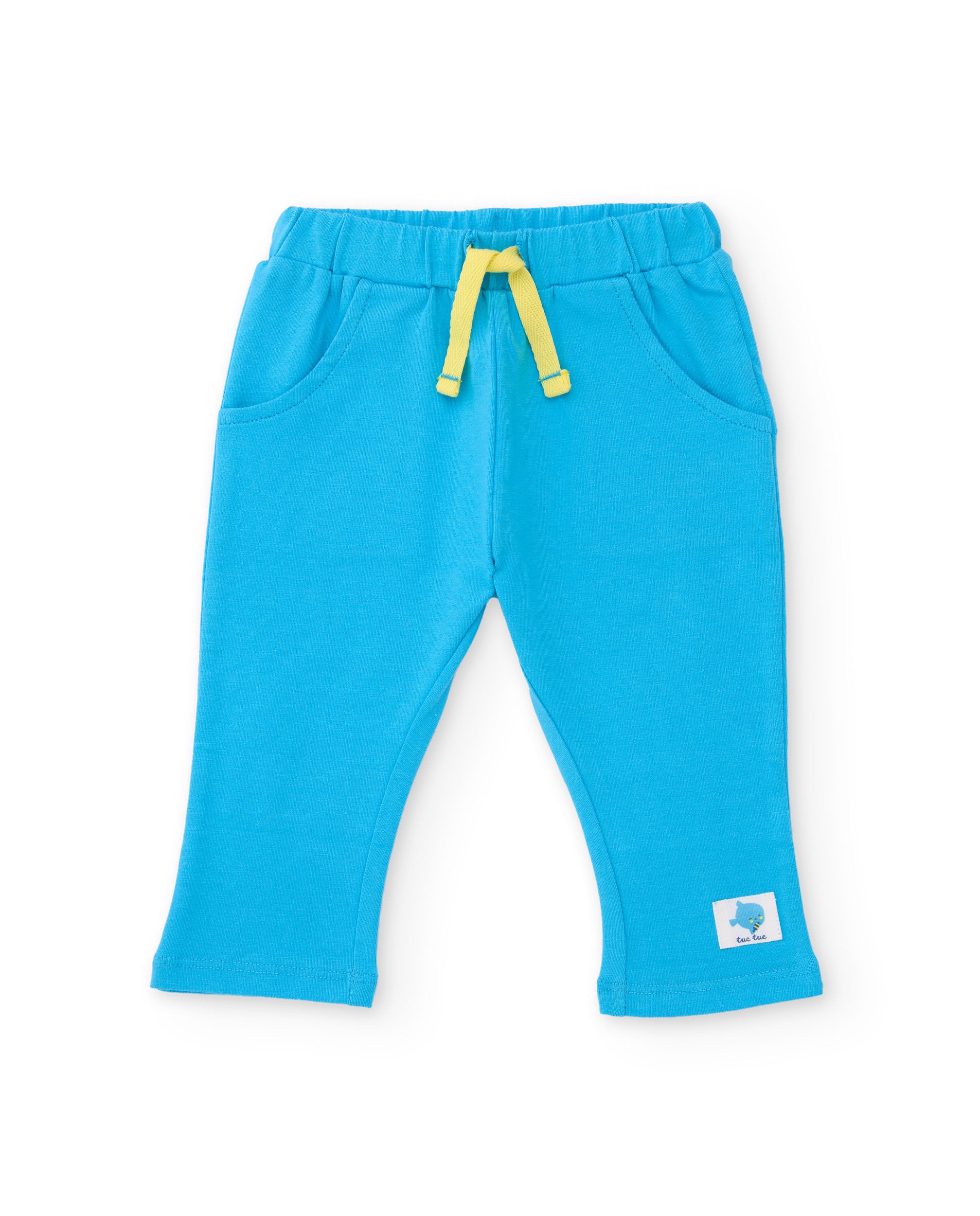 Tuc Tuc completo neonato bimbo 3 pezzi blu pesci