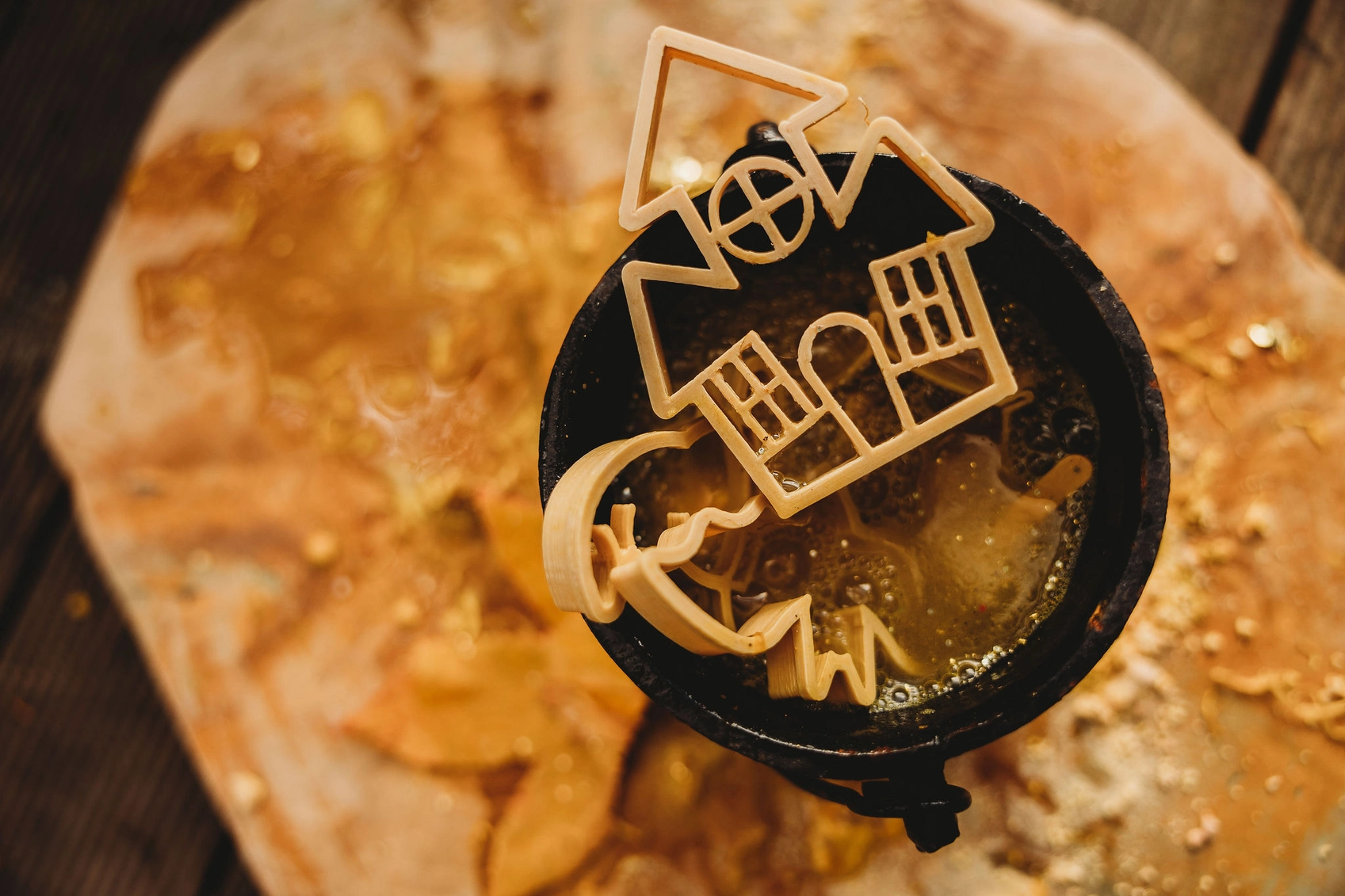 Kinfolk Halloween set 5 formine pasta modellabile eco