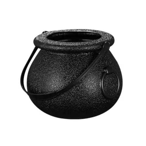 Halloween mini calderone magico contenitore plastica 7 cm