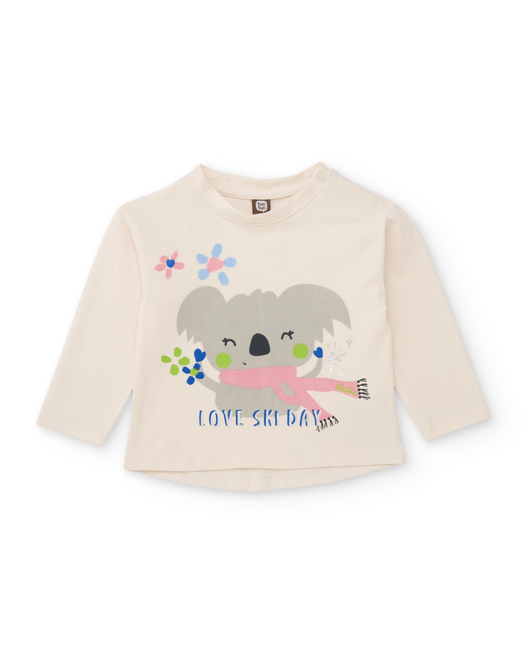 Tuc Tuc Polar Friends maglia bambina ecru koala