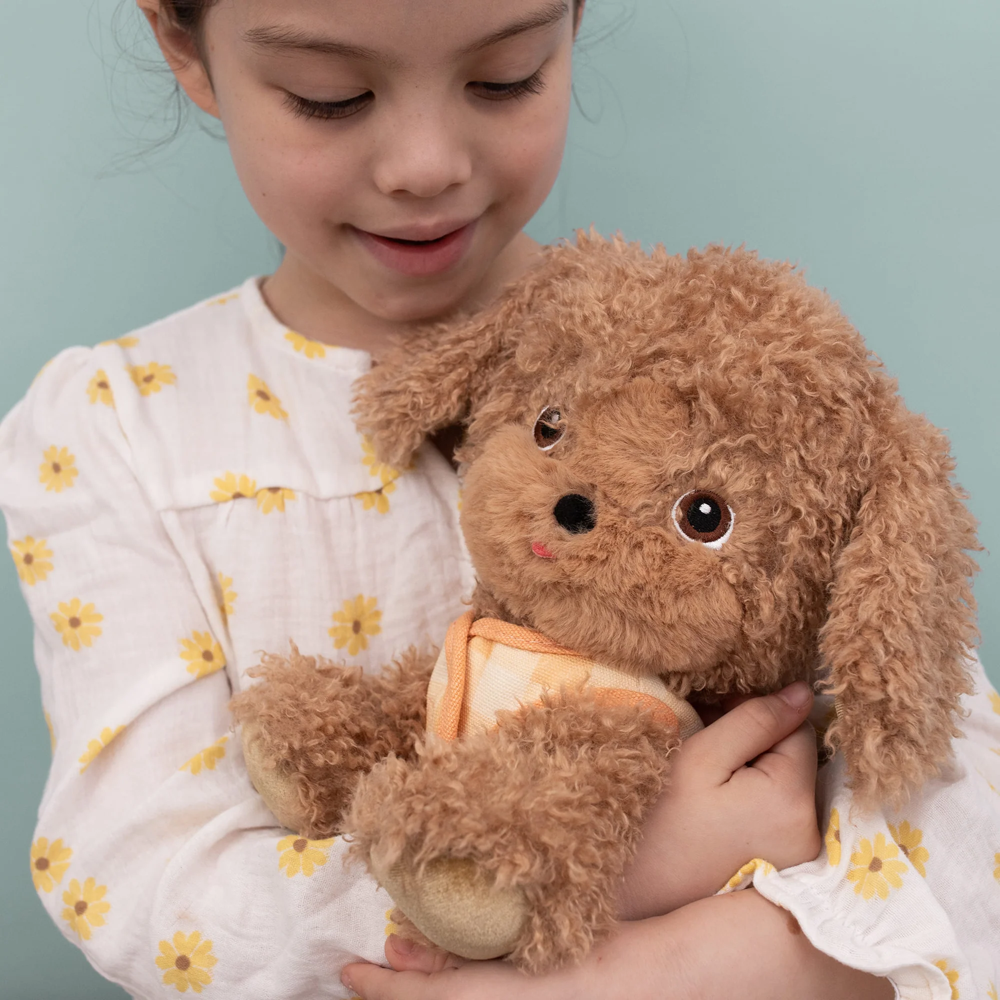 Olli Ella Dinkum Dogs Goldie peluche cane con osso