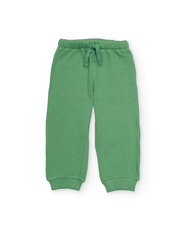 Tuc Tuc pantaloni bimbo verdi elastico cotone