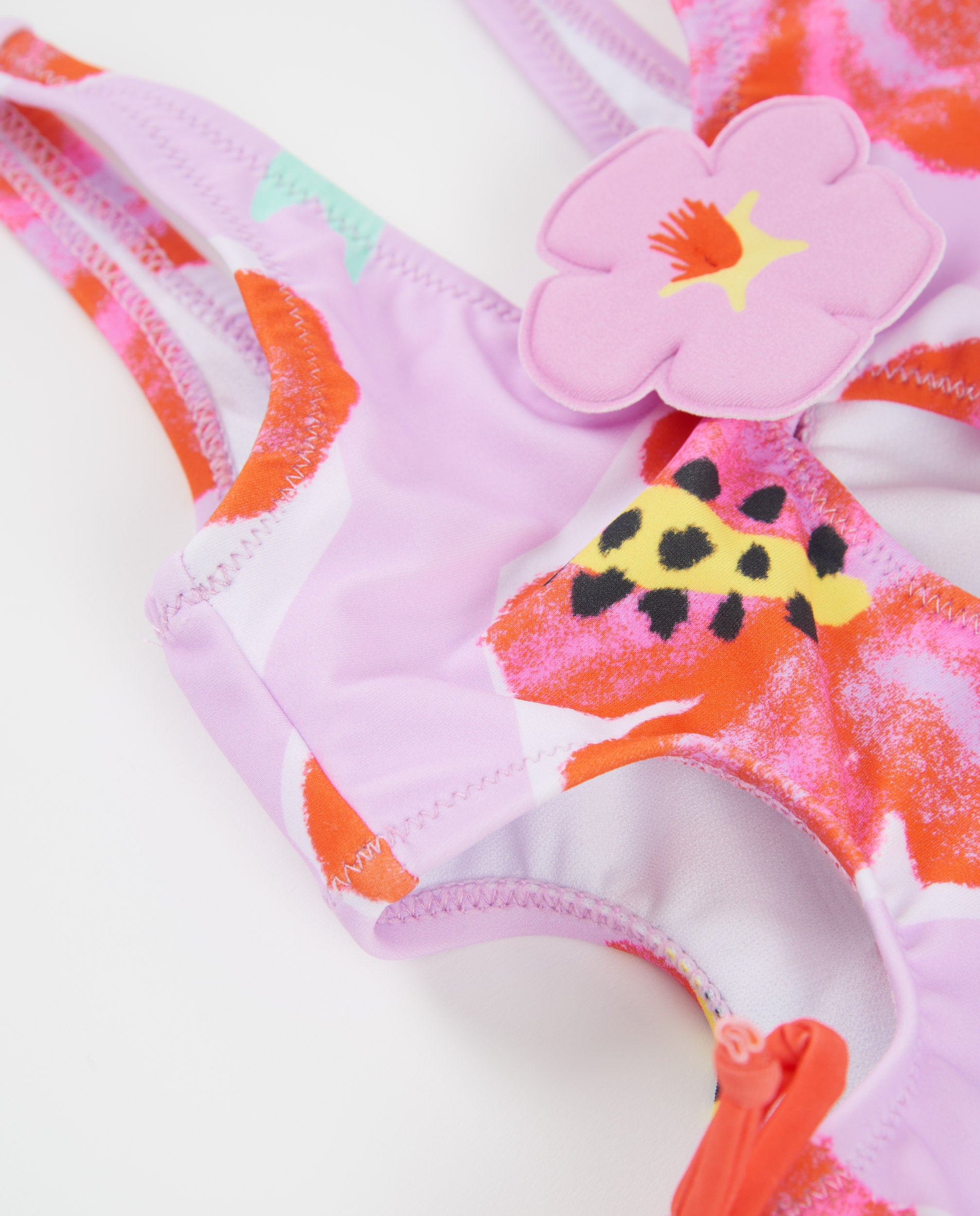 Tuc Tuc costume intero bambina rosa fiore