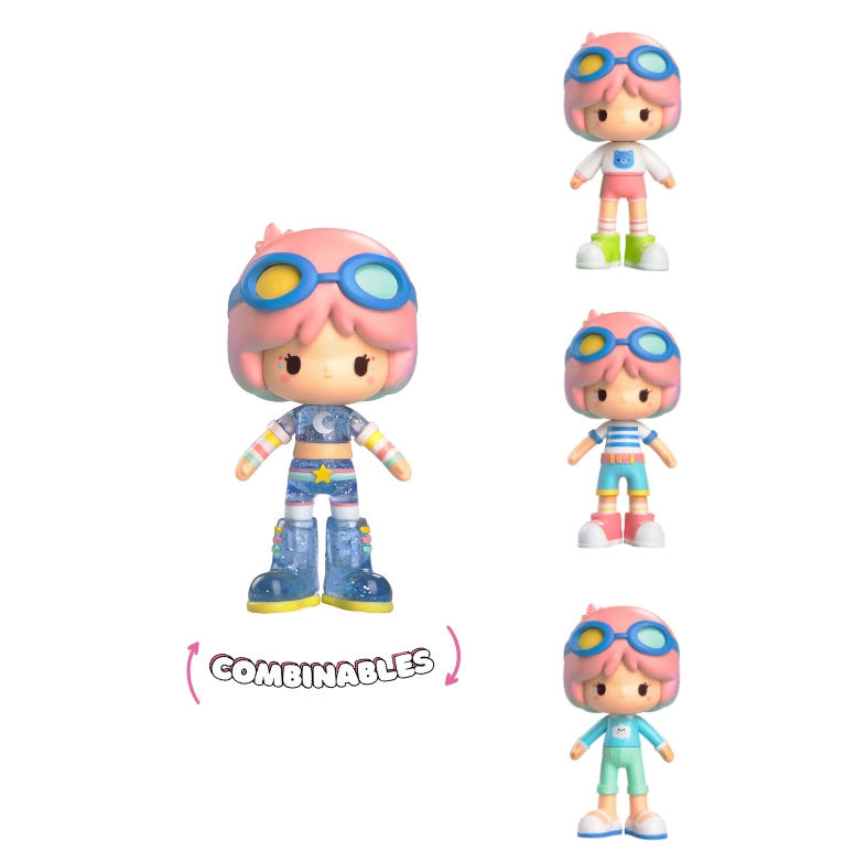 Dundun Fashion Dolls Nova figura vinile intercambiabile