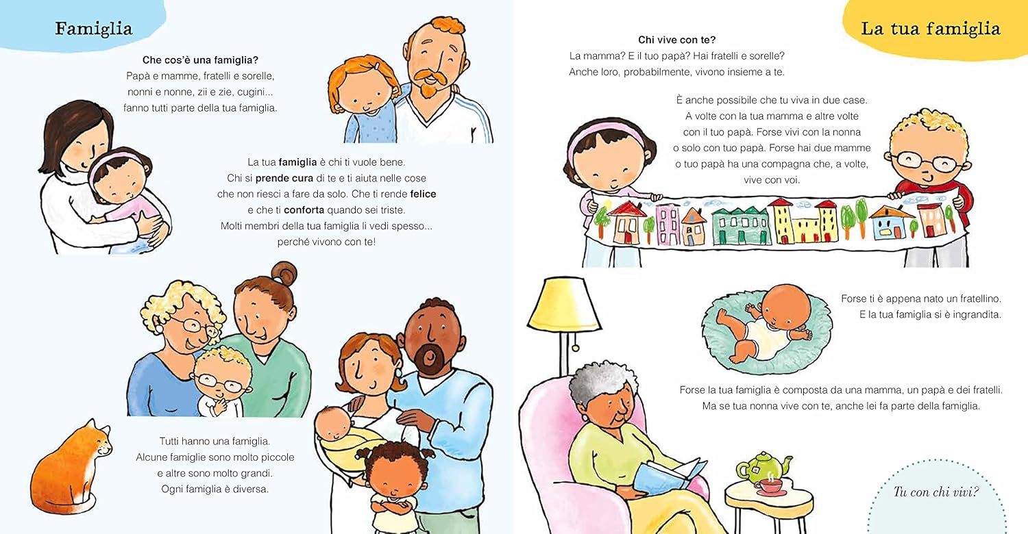 Clavis La mia famiglia la tua famiglia libro rigida