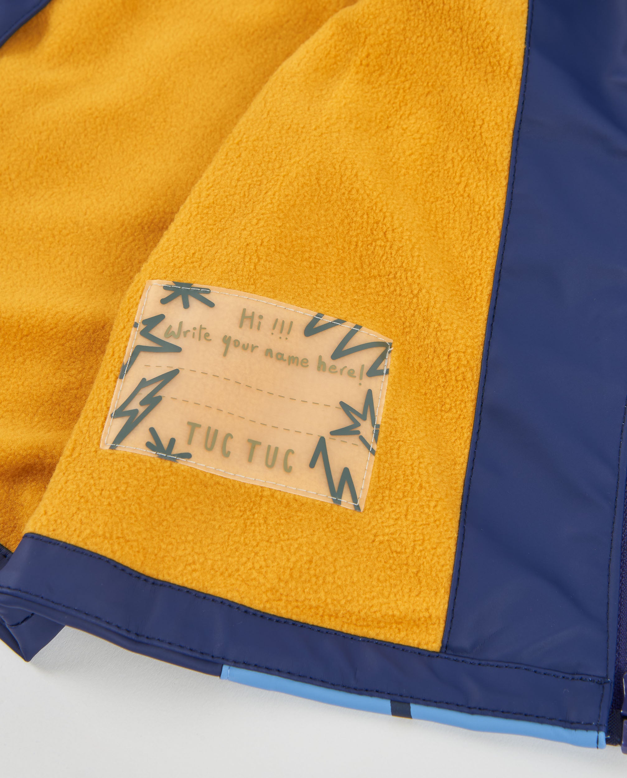 Tuc tuc giacca antipioggia bambino moto blu navy