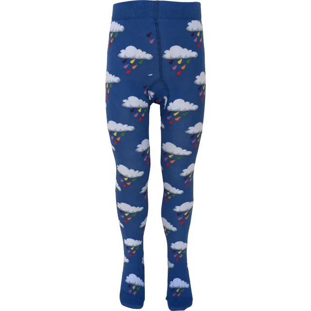 Slugs & Snails Drop collant bimbi nuvole blu cotone bio