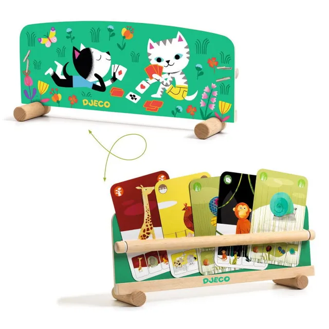 Djeco Mensola portacarte legno bambini 24 cm