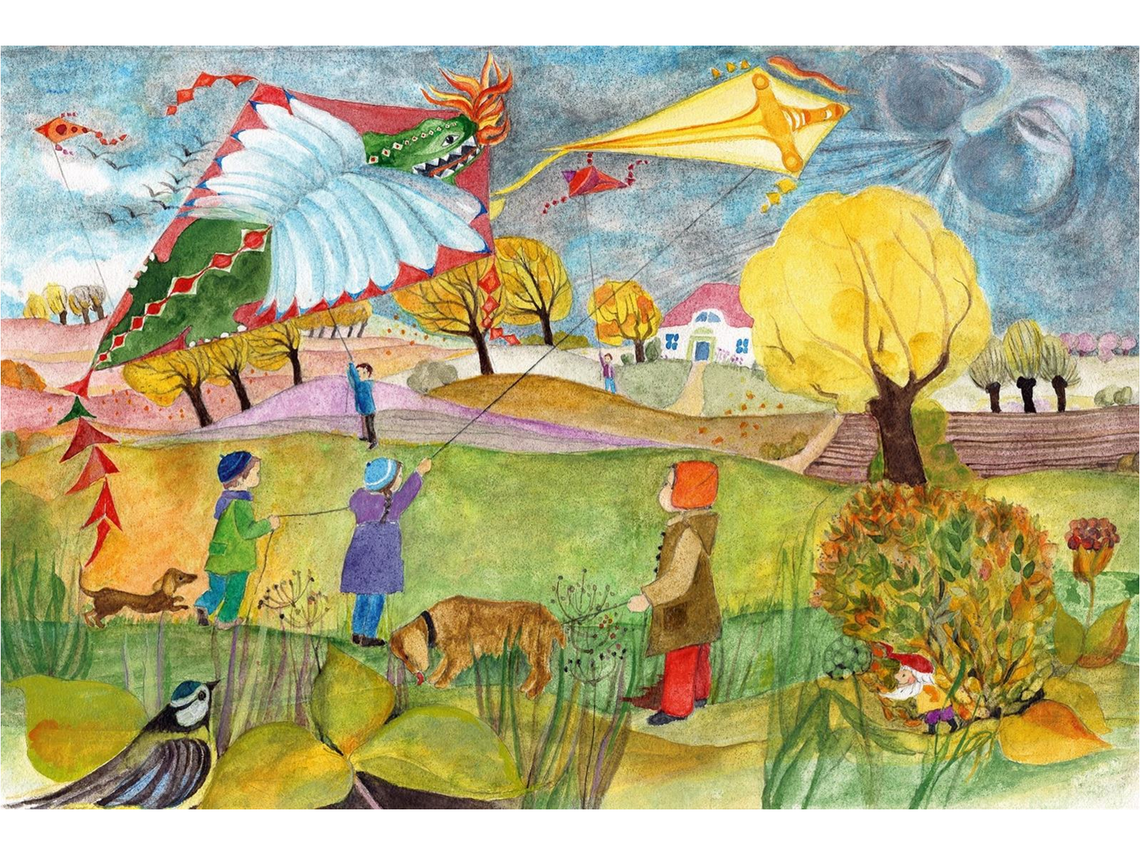 Ott-Heidmann Autunno silent book cartonato da 1 anno