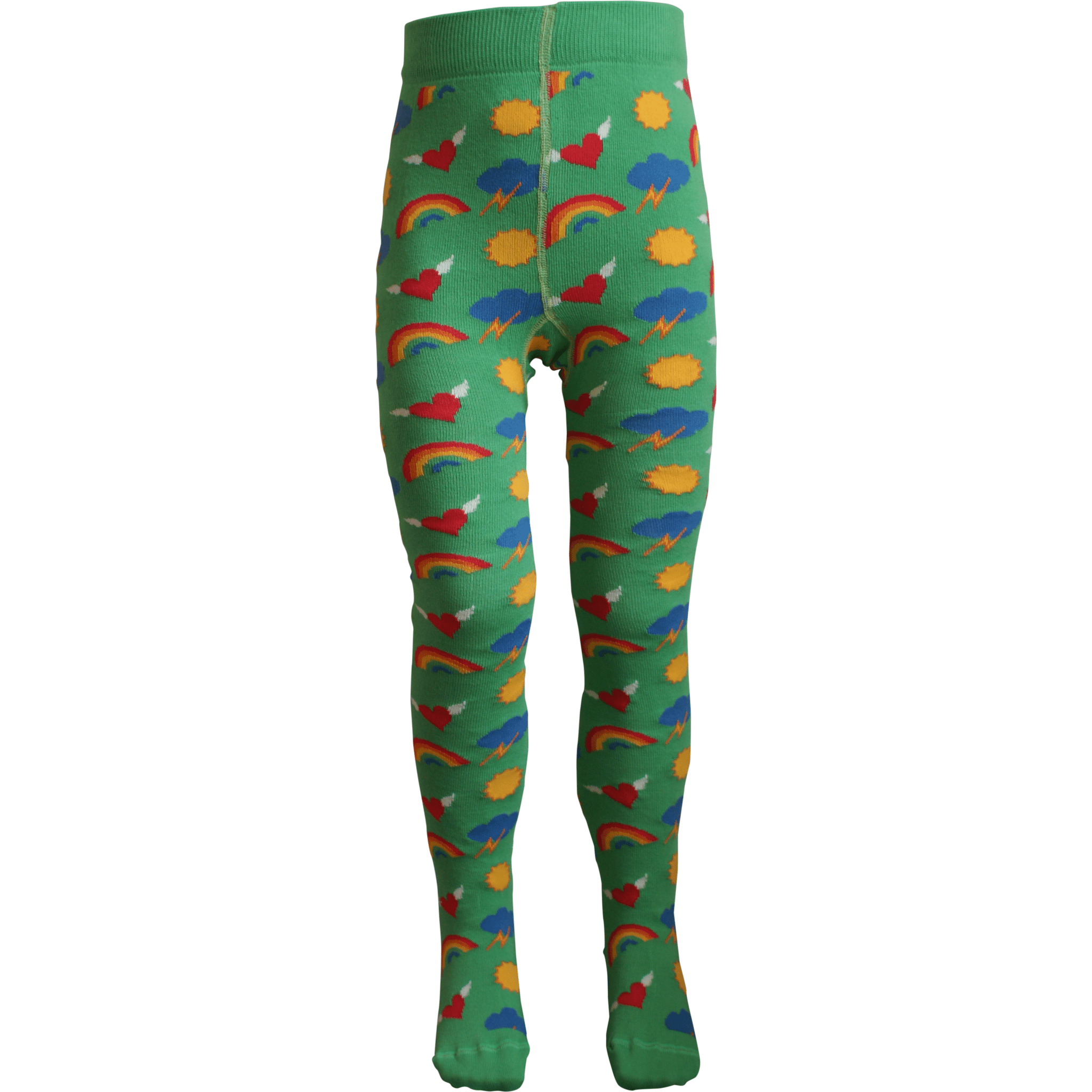 Slugs & Snails Retro collant bimbi verde cotone bio