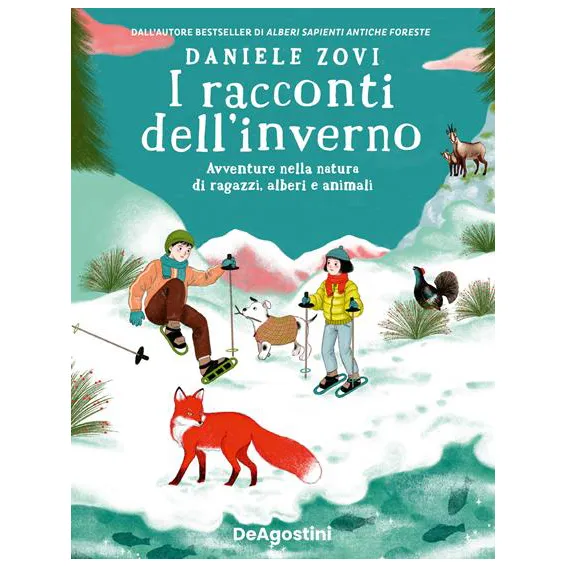 DeAgostini I racconti dell’inverno libro ragazzi rilegato