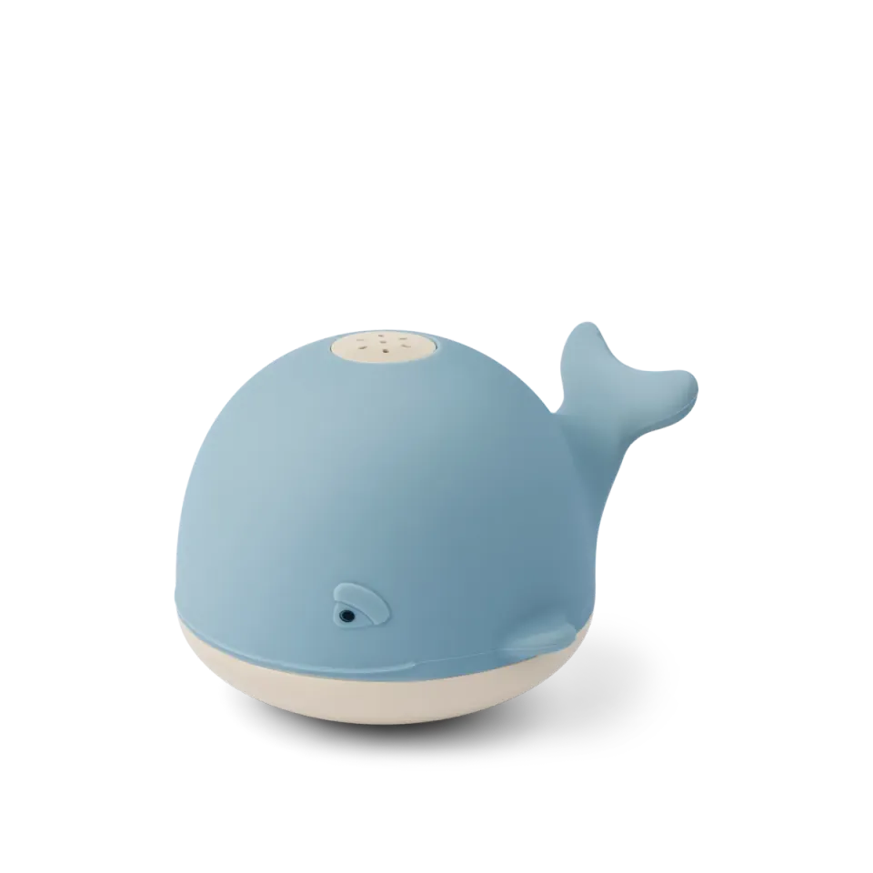 Liewood Galen Gioco Bagnetto fontanella balena blu