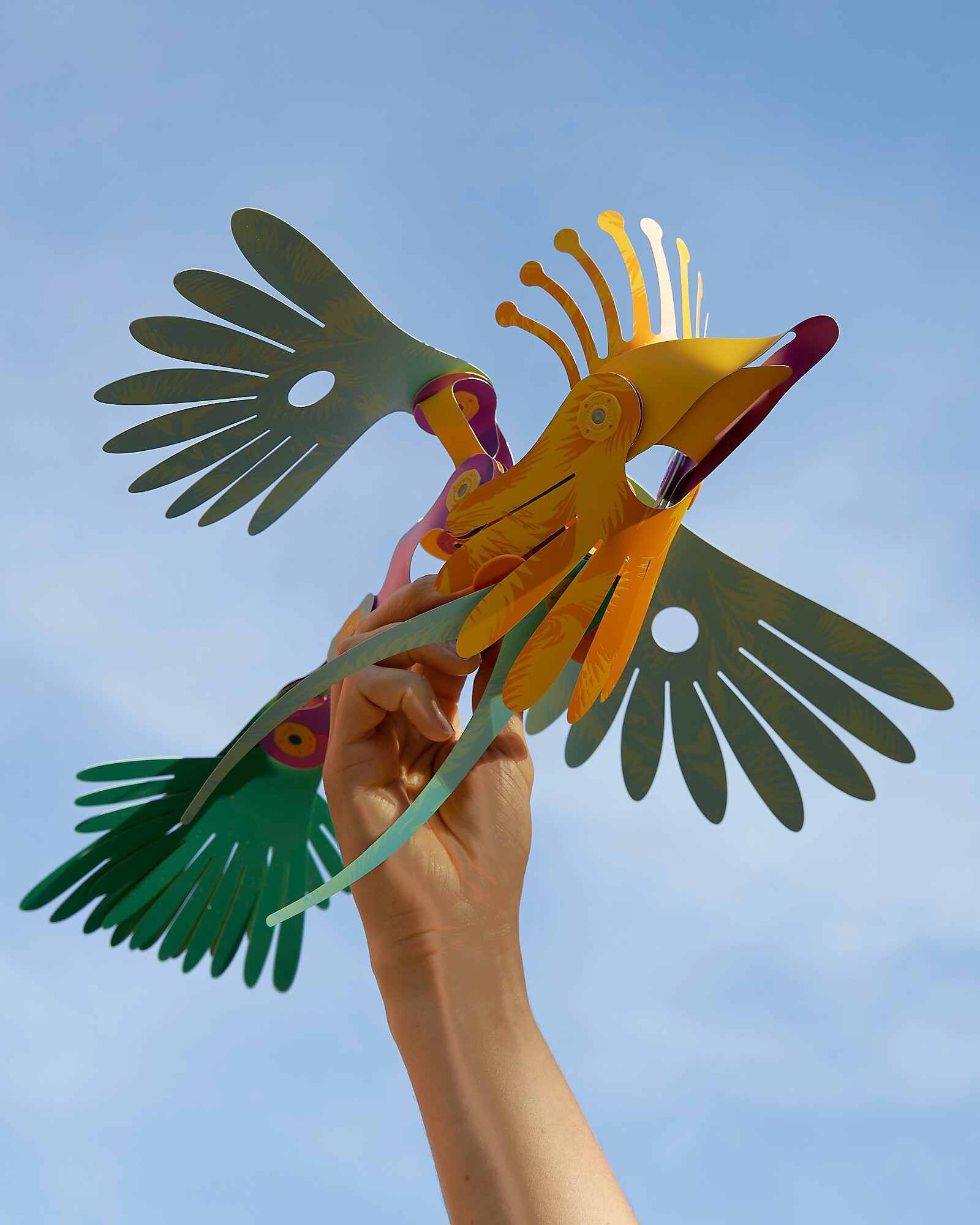 Clixo Tropical Birds 22 pezzi gioco magnetico