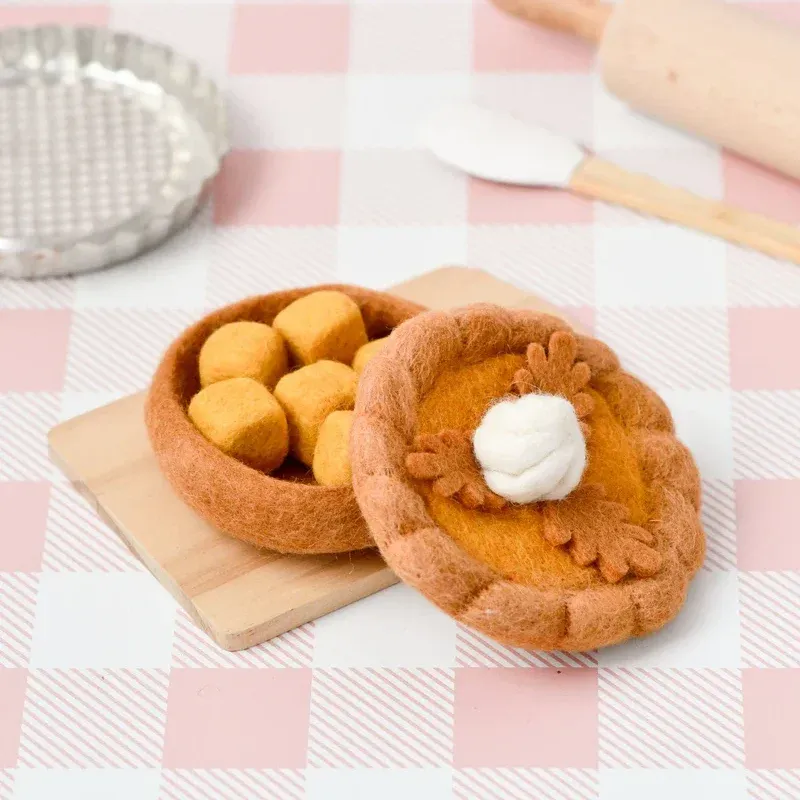 Tara Treasures Pumpkin Pie Torta Zucca in Feltro 11 cm