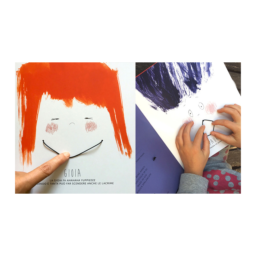 Gribaudo Il Filo Emozionato Libro Cartonato 3-6 Anni