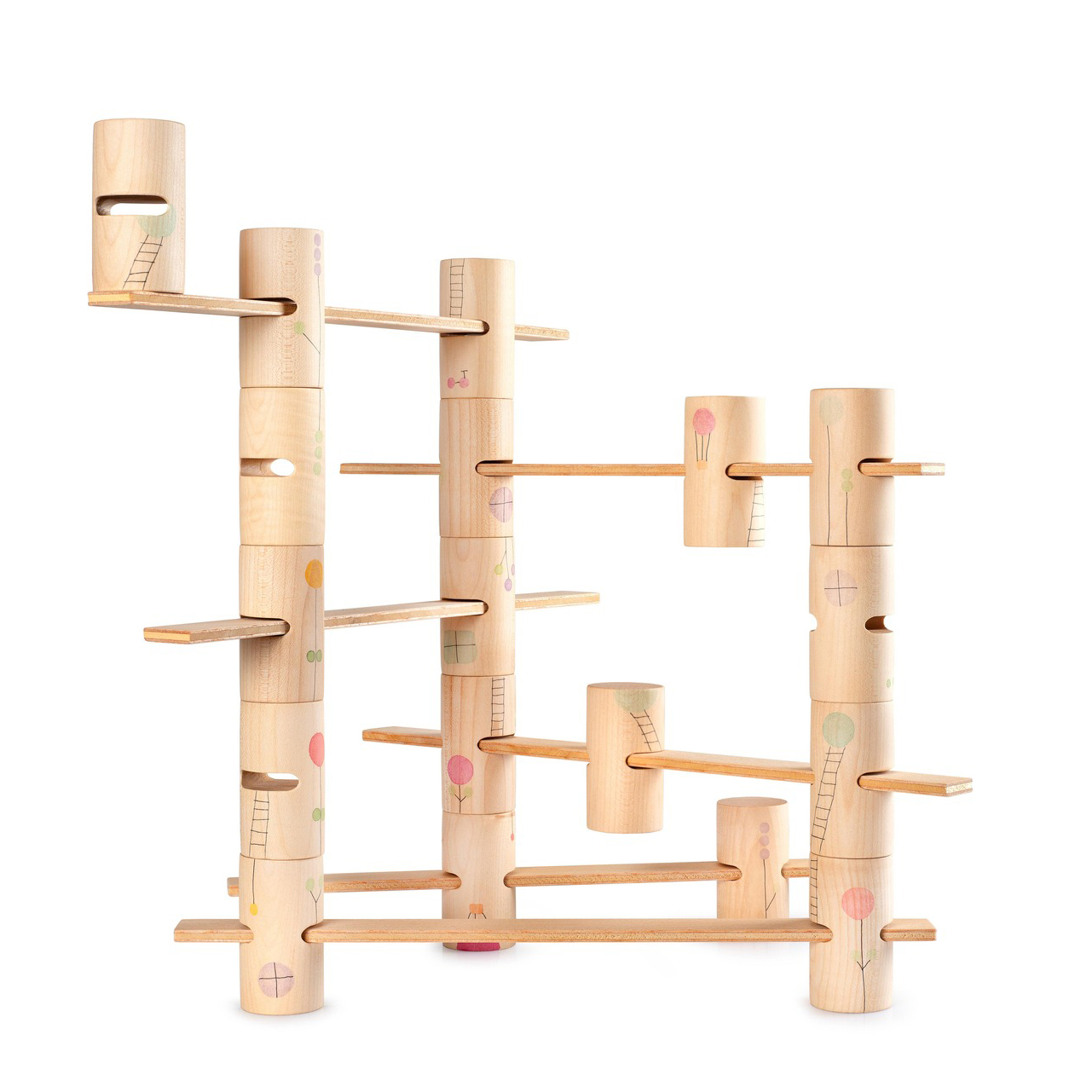 Grapat Woodland gioco di equilibrio legno 27 pezzi