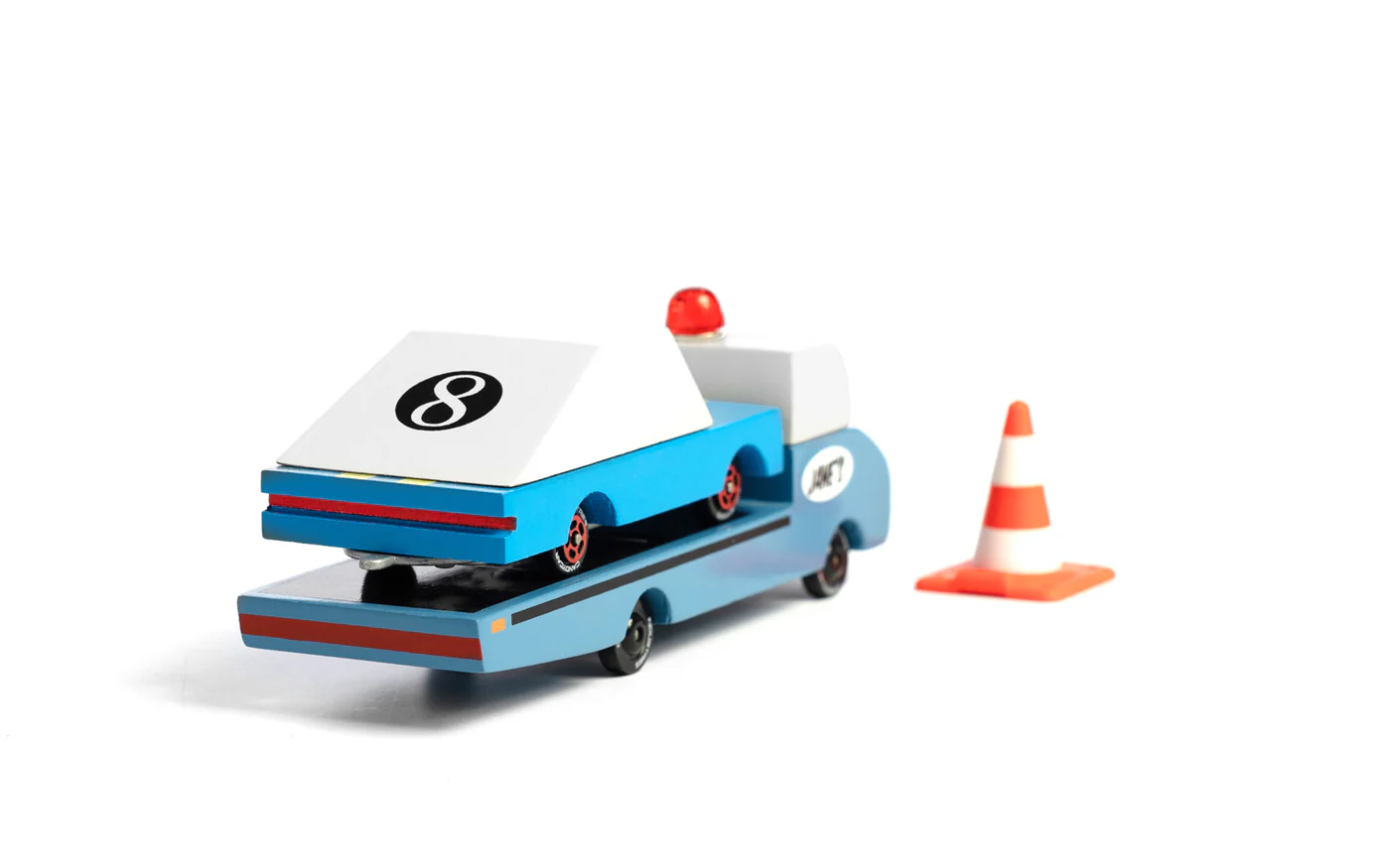 Candylab Candycar Jane's Tow Truck macchinina legno