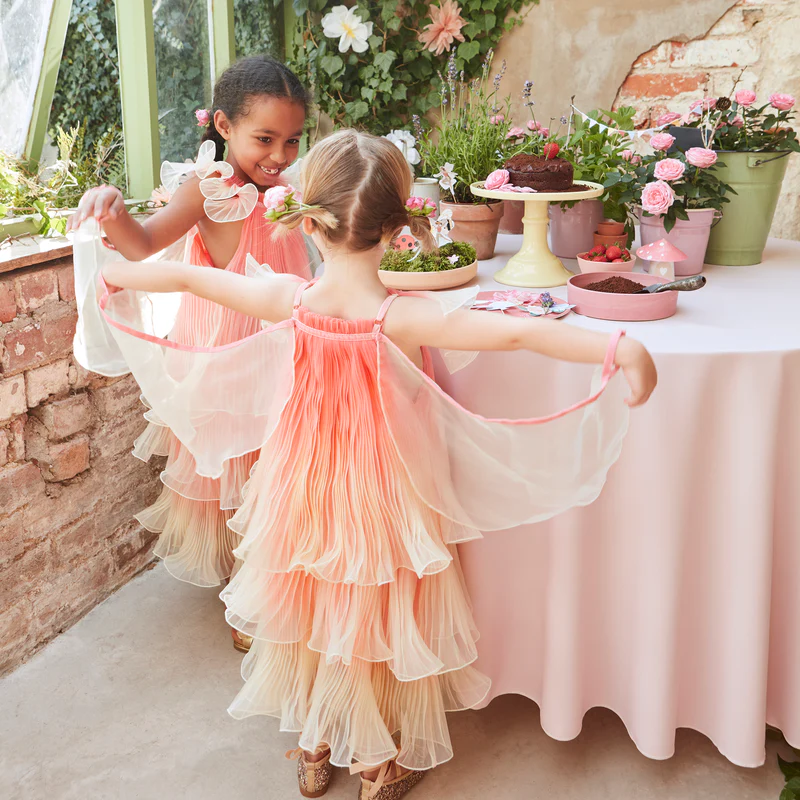 Meri Meri Fairy costume fata tulle 5-6 anni arcobaleno