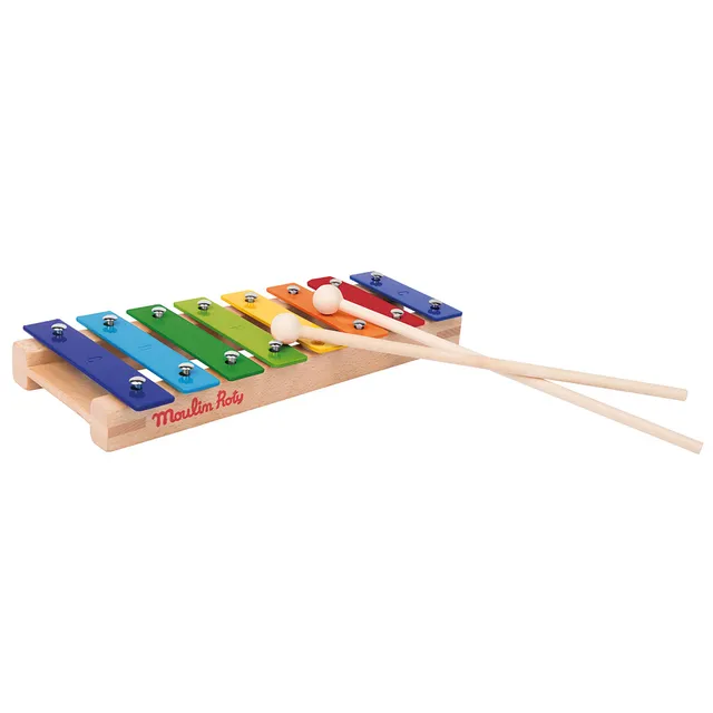 Moulin Roty Les Popipop xilofono bambini con bacchette