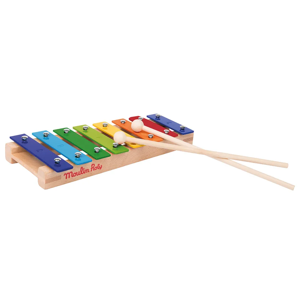 Moulin Roty Les Popipop xilofono bambini con bacchette