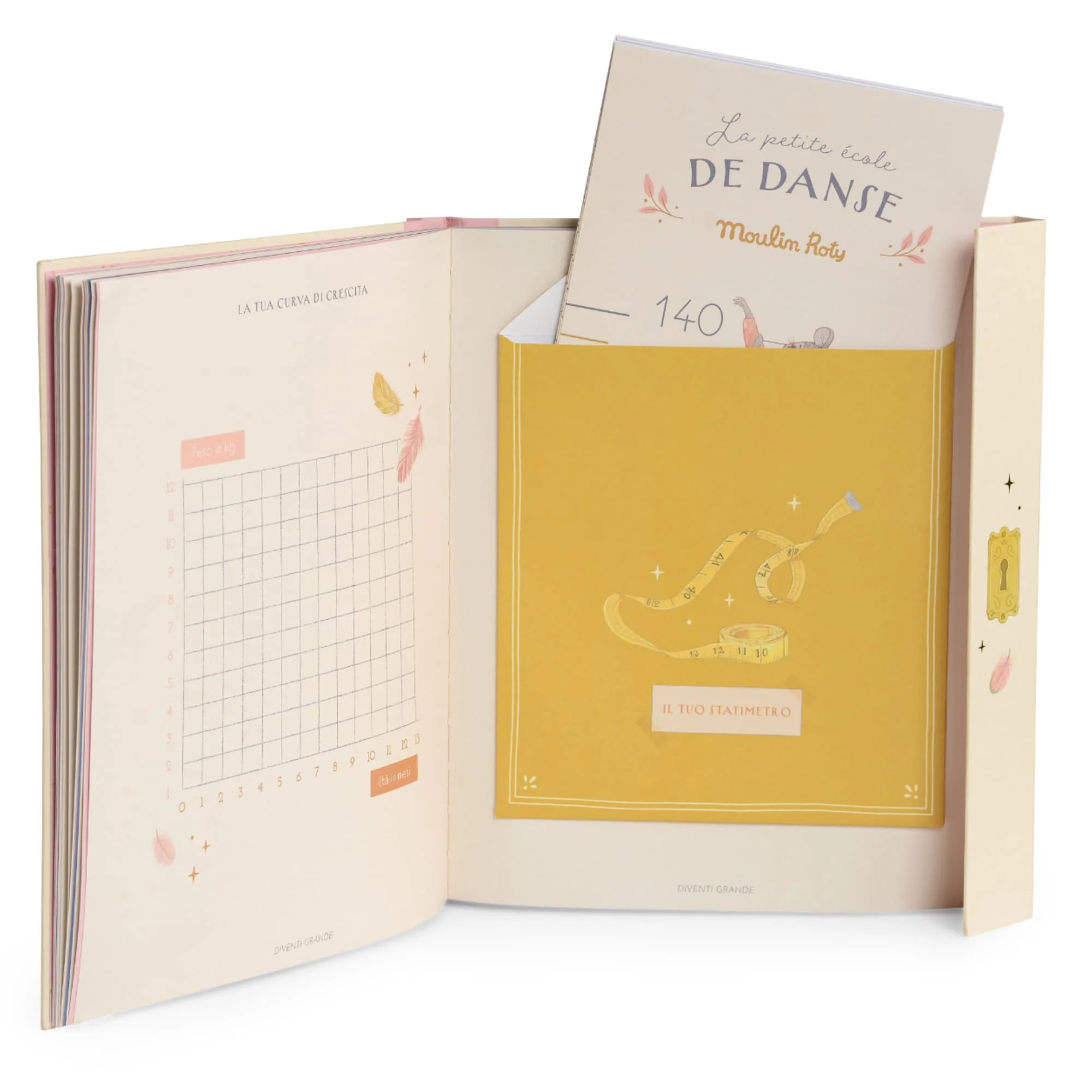 Moulin Roty La petite Ecole de Dance libro nascita 80 pagine