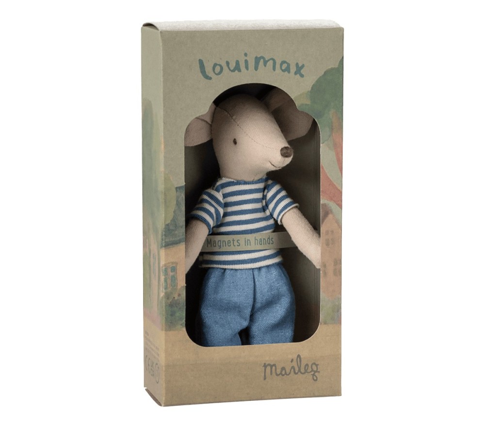Maileg Big Brother topolino righe cotone 13 cm
