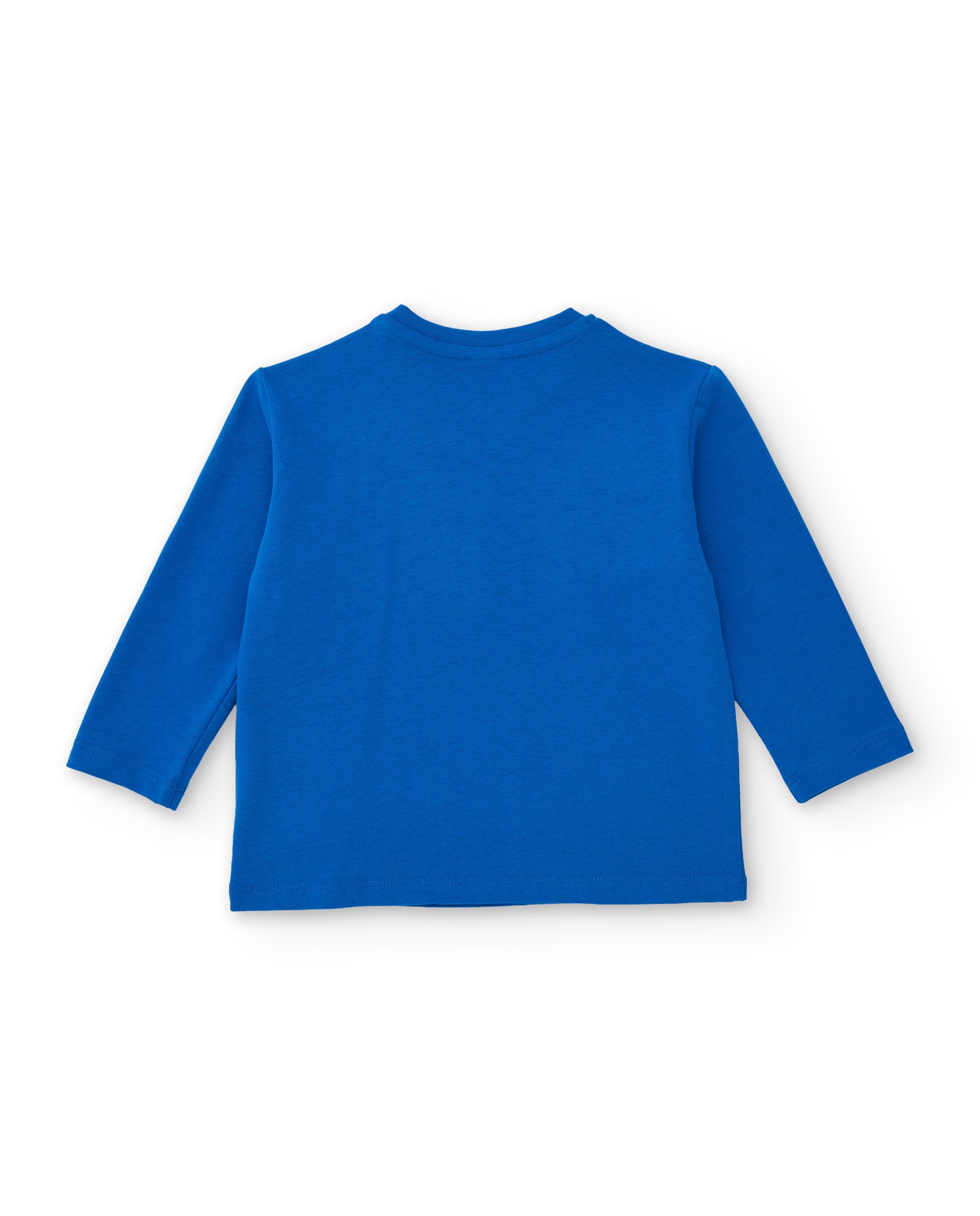 Tuc Tuc maglia bambino blu cotone stampa veicoli