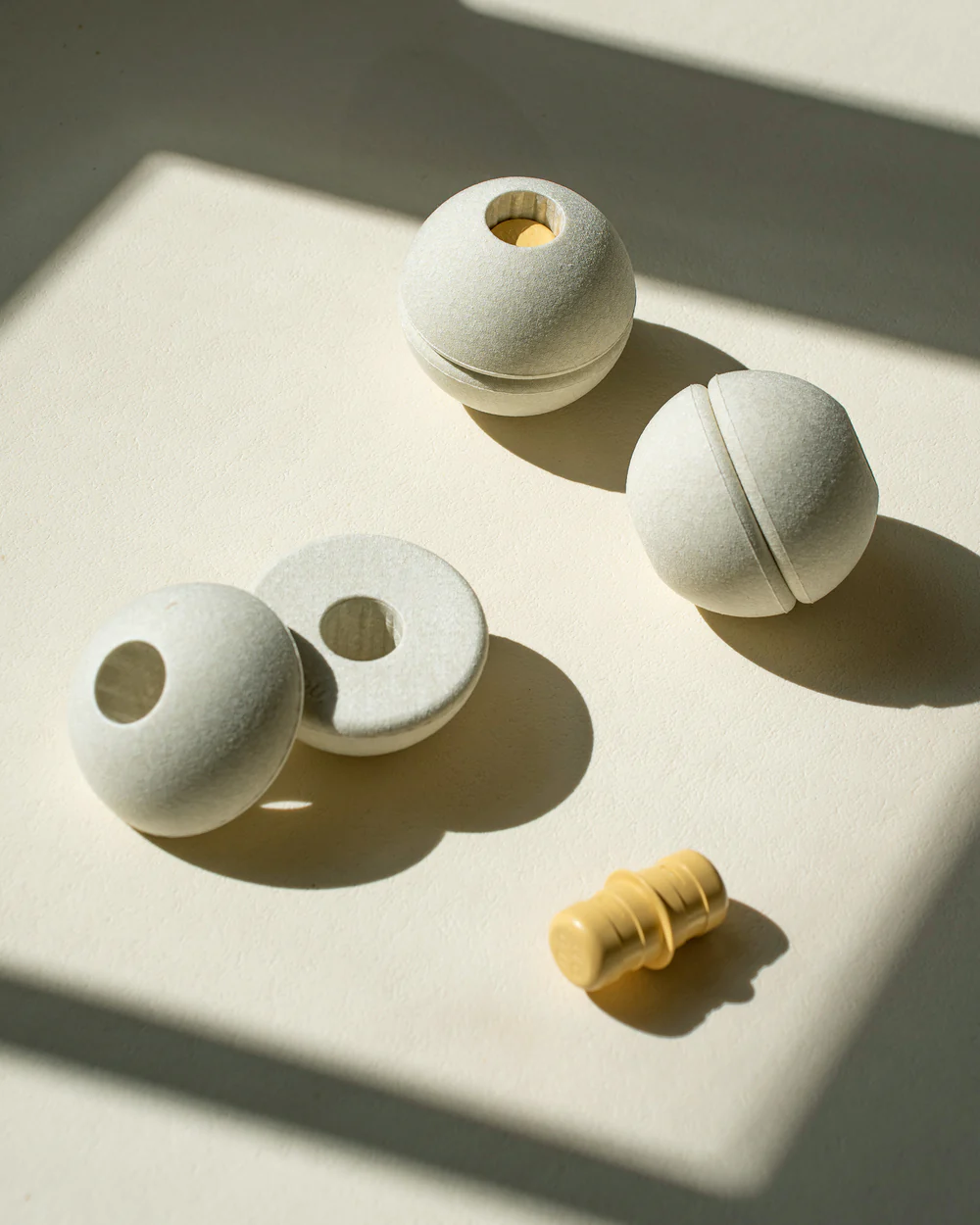 Modu Foam Balls palline morbide Sand-Honey 3 pezzi