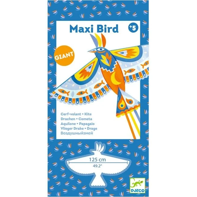 Djeco Maxi Bird aquilone sagomato grande 125x85 cm