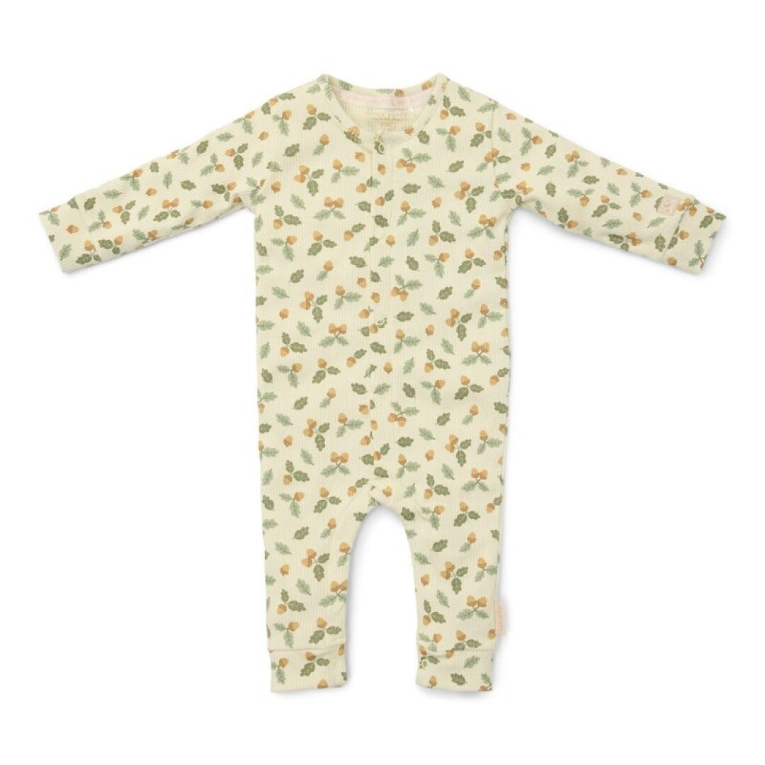 Little Dutch Tutina Pigiama Neonato Cotone Verde Bosco