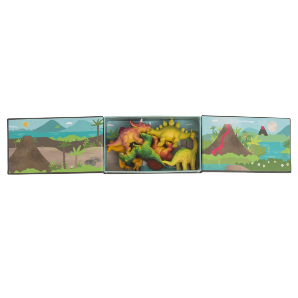 Tiger Tribe Mini Mondo dinosauri 6 pezzi tascabile