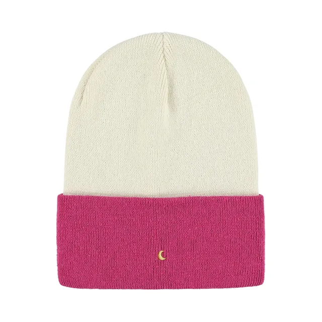 Ella and Rapha Moon berretto fucsia cotone invernale