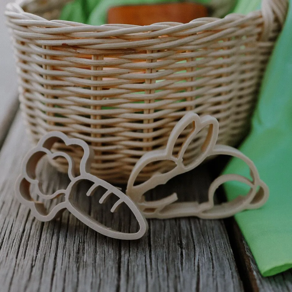 Kinfolk Mini Bunny formine pasta modellabile set 2 pezzi eco